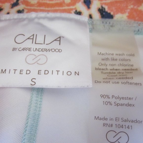 Calia Pants S Limited Edition Havana Capri Leggings - Picture 4 of 8